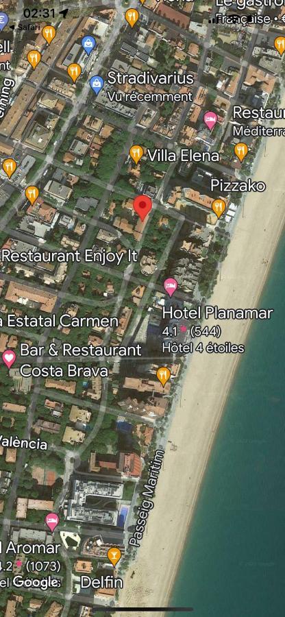 Casa Anna - Climatise, 2 Chambres, 50 M Plage, Terrasse 16M2, Wifi 普拉加德阿罗 外观 照片